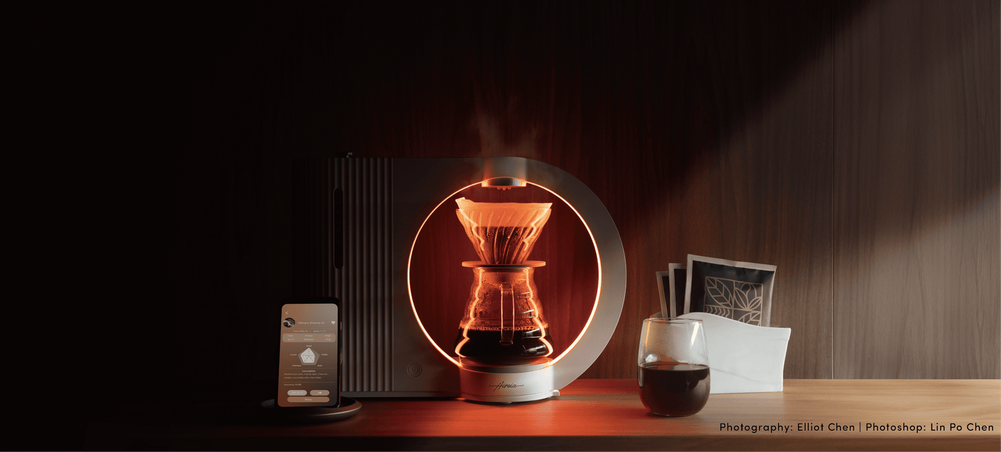 Hiroia Hikaru V60 Smart Drip Coffee Maker + QC|智慧手沖咖啡機