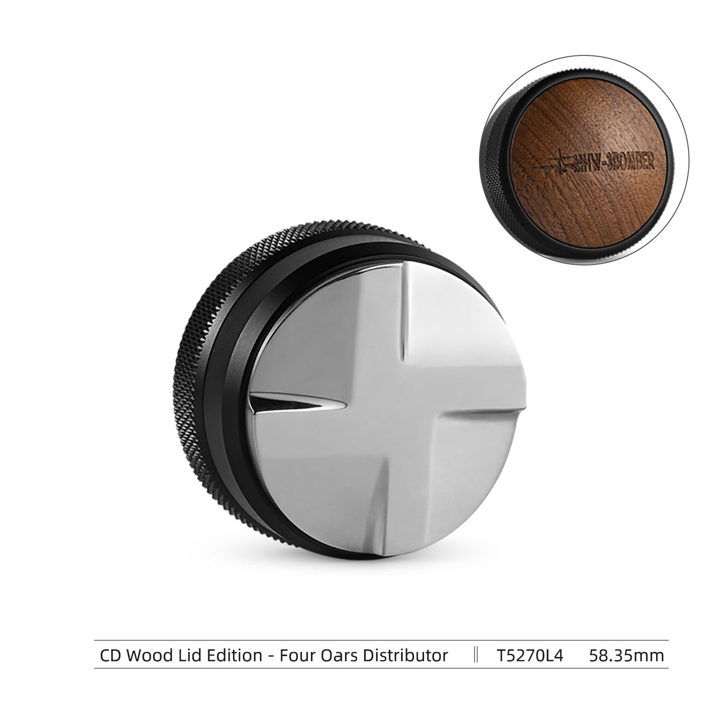 MHW-3BOMBER 轟炸機 CD紋木蓋版 壓粉器/四槳布粉器 51/53/58mm