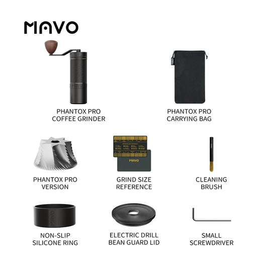 MAVO - Phantox PRO Hand Coffee Grinder