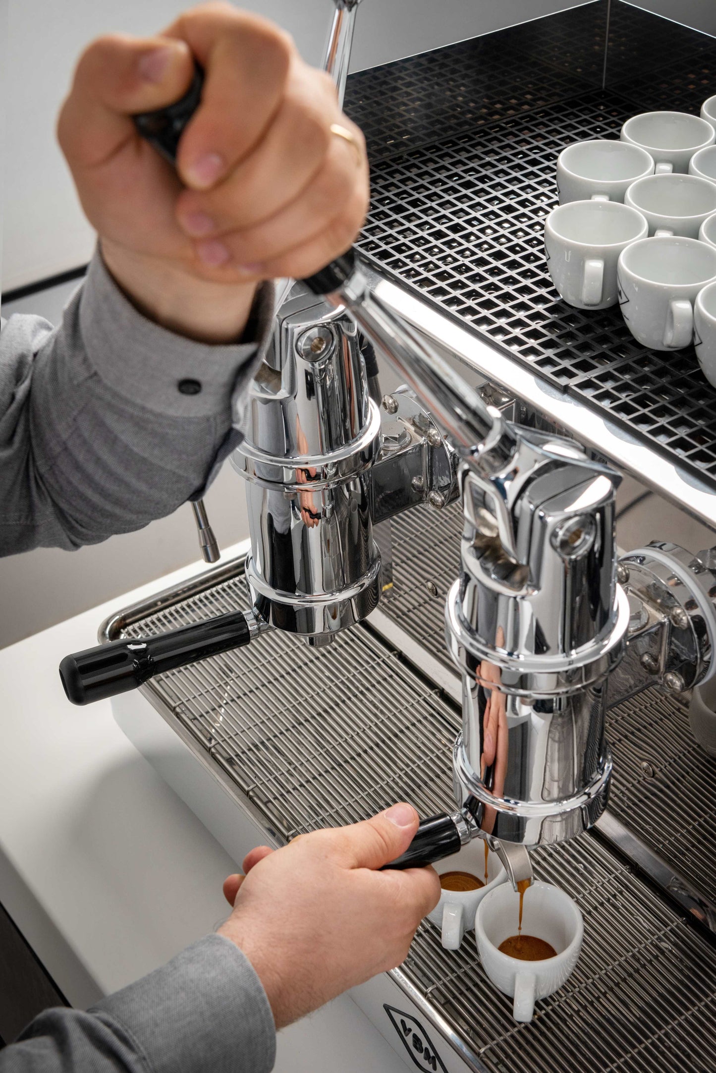 VBM Espresso Machine | Replica Piston Chrome