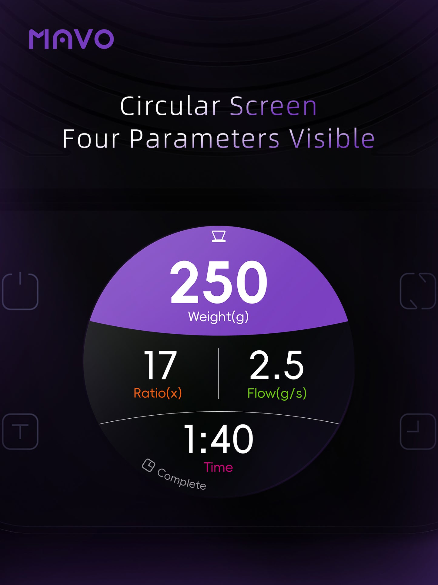 MAVO - Lumicurve Coffee Scale 2.0
