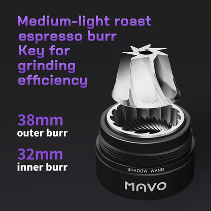 MAVO - Shadow Wand Manual Coffee Grinder