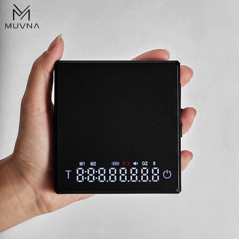MUVNA 義式咖啡電子秤 Mini 手沖咖啡智慧精準計時秤