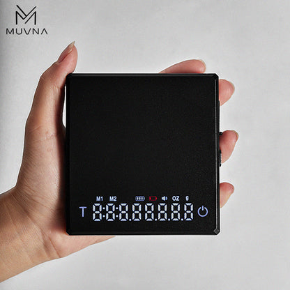 MUVNA 義式咖啡電子秤 Mini 手沖咖啡智慧精準計時秤