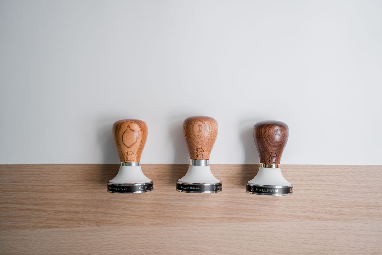 PULLMAN MK II BIGSTEP Coffee Tamper | TIMBER White Cone | 58.55MM