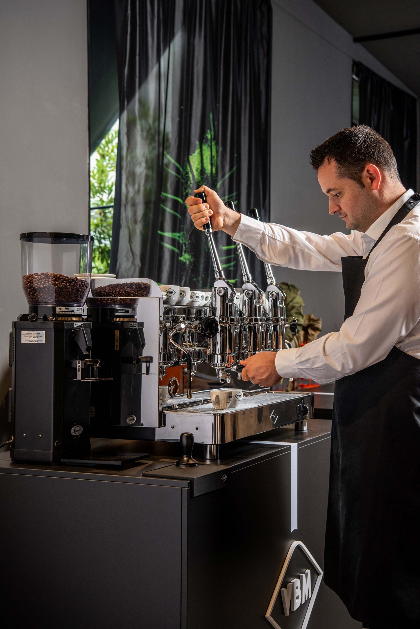 VBM Espresso Machine | Replica Piston Chrome